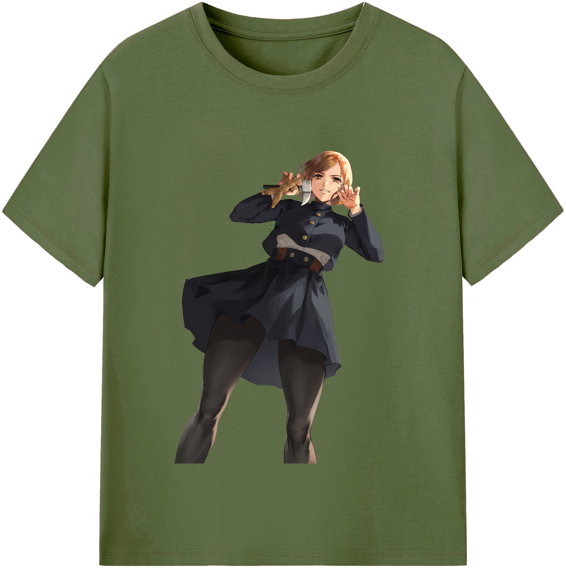 （画像用） 呪術廻戦 Jujutsu Kaisen 綿100％半袖Tシャツ（フロントプリント）
